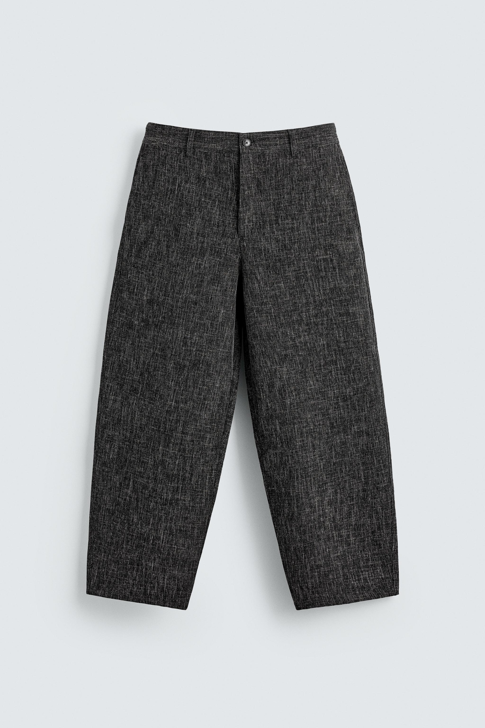 PANTALON BALLOON FIT STRUCTURÉ